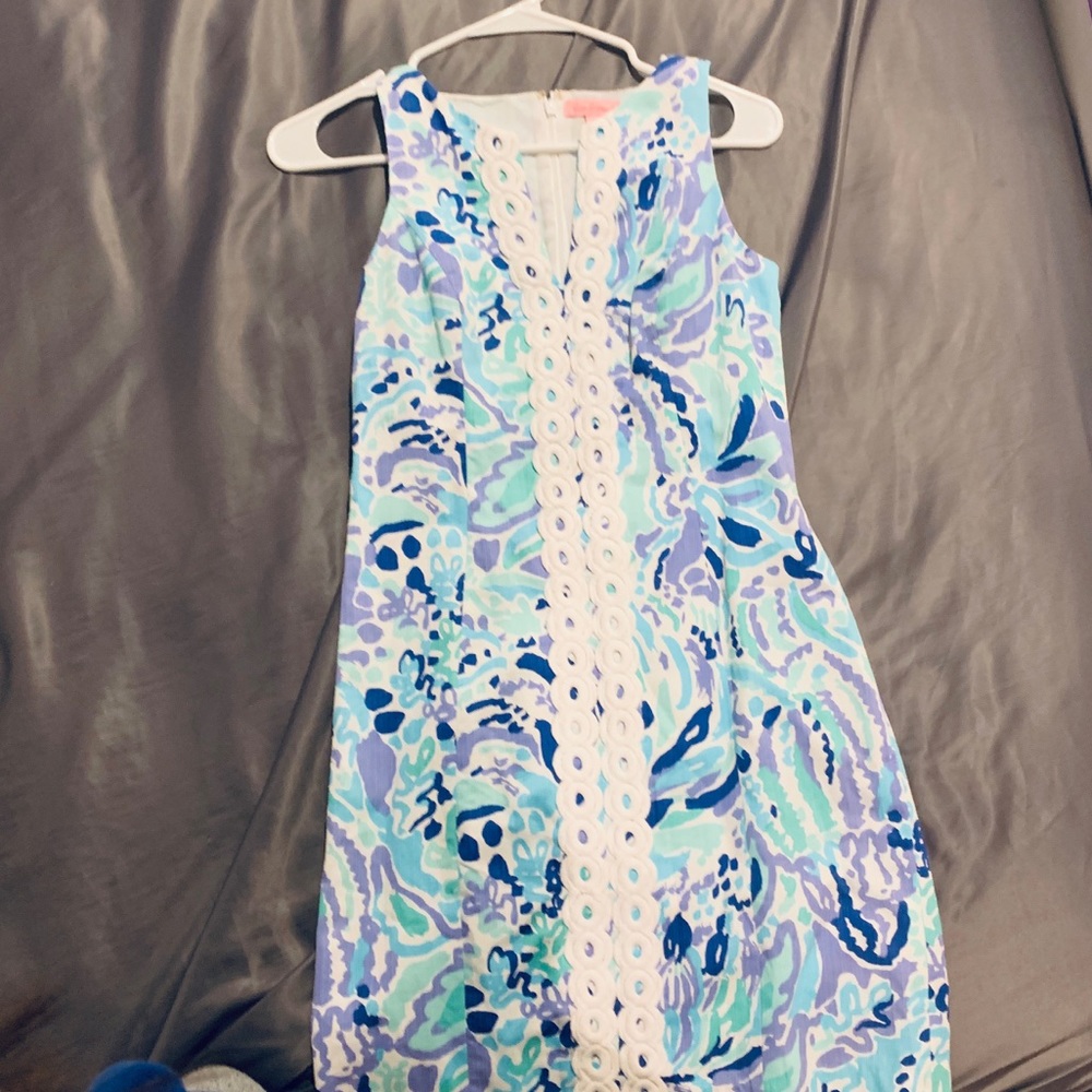 Lilly Pulitzer Blue Shift Dress
